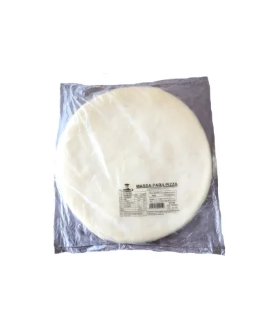 Massa pizza sem borda