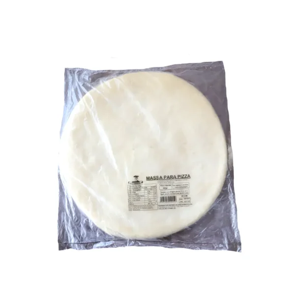 Massa pizza sem borda