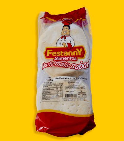 Massa para pizza brotinho